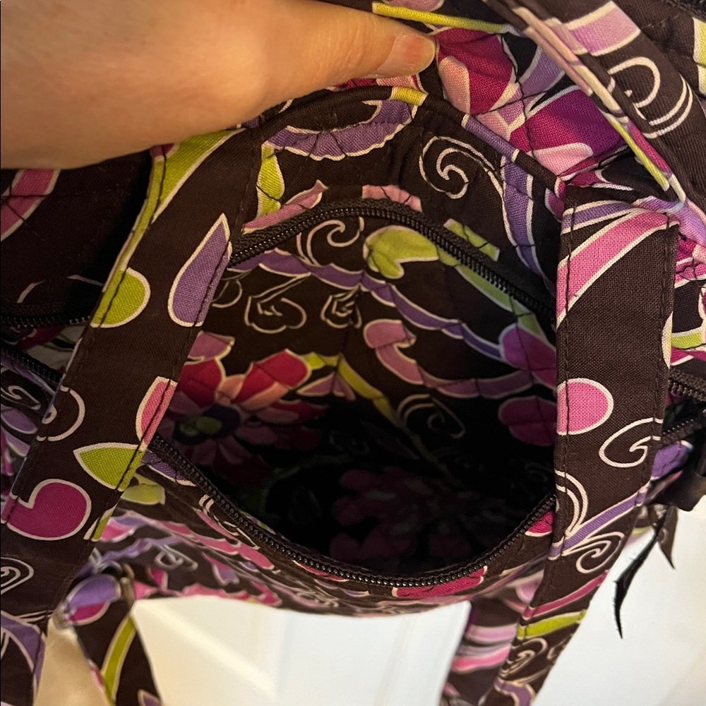 Vera Bradley Floral Patterned Backpack - Picture 6 of 10